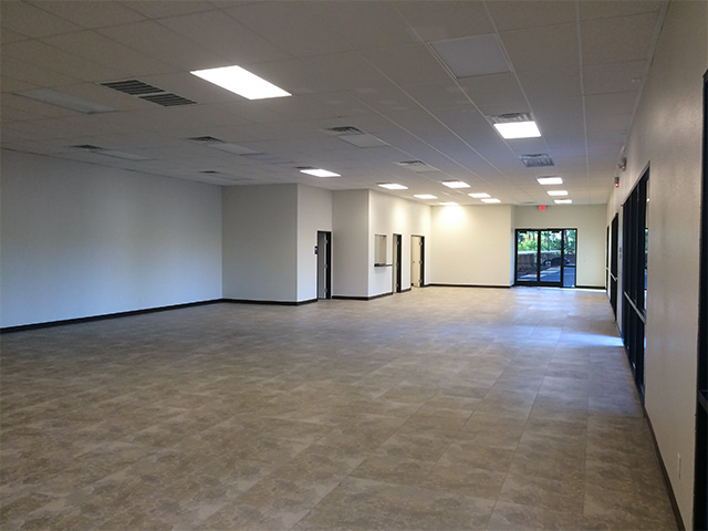 Commercial remodel interior